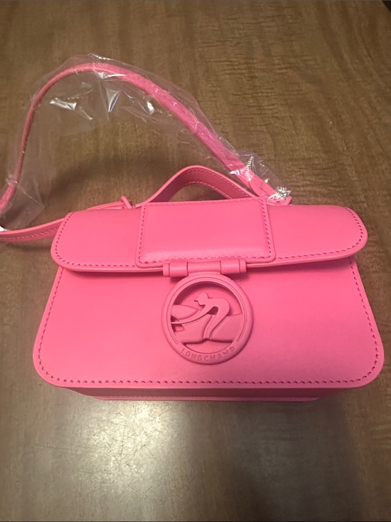 Longchamp Handbags - Longchamp Pink Mini Crossbody Box Trot Extra Small